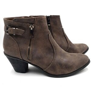 STEVE HARVEY Celebrity Edition Ladies Heeled Ankle boots Booties size 10